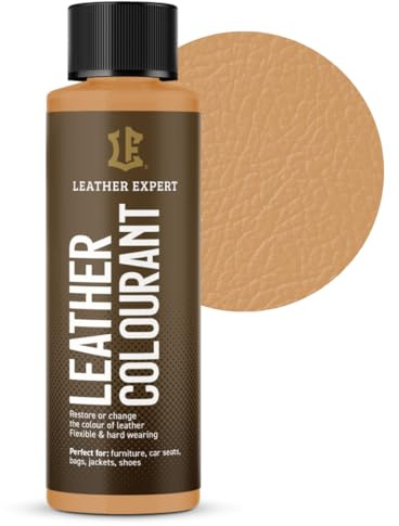 Leather Expert Peinture Cuir très couvrante à Base d’Eau – sans Alcool, pour Cuir Naturel et écologique – Ne Fissure Pas, ne s’écaille Pas – Idéale pour Tous Accessoires – Large Choix de Couleurs