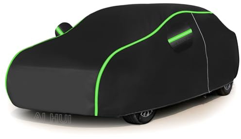 AI HUI Car Cover for BMW E30(1982-1991) Car Cover Waterproof Breathable, 100% Waterproof Outdoor Car Covers Full Car Cover Large Small Cover for Sedan SUV Coupe etc.