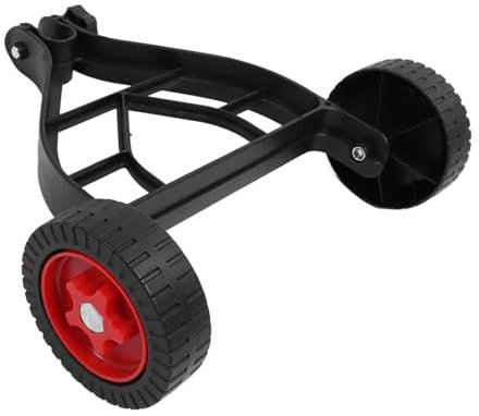 Stützradaufsatz für Rasentrimmer, Rad für Unkrautvernichter, Stützräder, Hilfsräder für Mäher mit 25–28 Mm Wellenrohren, Tragbares Rad für Rasentrimmer für Unkrauttrimmergras