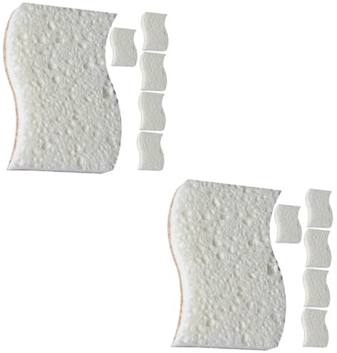 Garneck 12pcs Kitchen Household Dish Sponges Cleaning Sponges Scrub for Pots Bowls