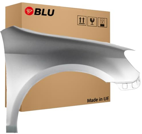 BLU Premium Kotflügel Passend für VW Volkswagen GOLF VI 6 schrägheck LA7T Rechts Grau | 2008-2016 | Vorderseite Vorne | Verzinkt & Lackiert | Einbaufertig