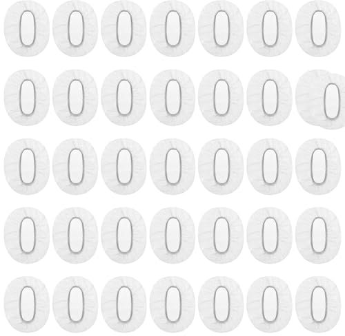 unillea Protège Oreilles Jetables Étanches Transparentes, 200 Pcs Protection Oreille Douche Bain, Cache Oreilles Étanches Pour Coloration Cheveux Spa Salon, Bande Élastique Hygiénique Confortable