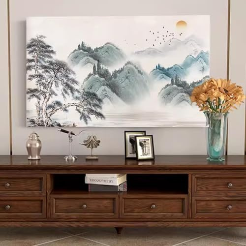 HSTANGKY Cubierta Antipolvo Universal Para TV De Interior De 32-80 Para LCD LED Cubierta Protectora De Pantalla A Prueba De Polvo Protector De Pantalla Para Colgar/escritorio-landscape||40-43inch