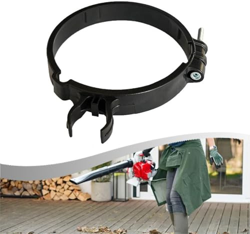 Gettimore Hose Clamps for BR Series Leaf Blowers, Plastic Leak-Proof Replacement 2-Pack for Landscaping(back)