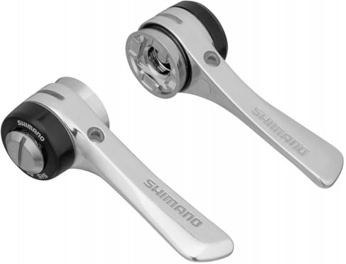 Shimano Sora Unterrohrschalthebel Silber Einheitsgröße | Sora SL-R400 8-Gang Anlöt-Unterrohr-Schalthebel für Rennräder