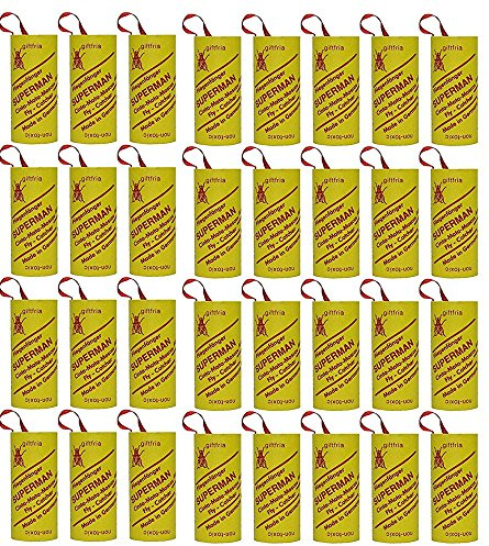 Hans Utz e.K. Fliegenfänger Leimrollen Fliegenfalle Insektenfalle Fruchtfliegenfalle (32 Rollen)