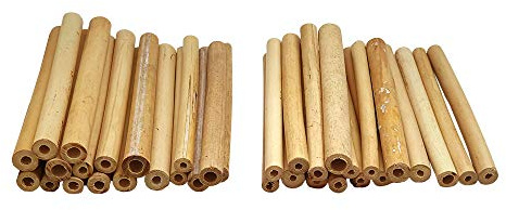 VIE Naturals Bamburör för bin, 15 cm, 100 st