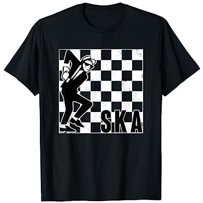SKA Genre de musique jamaïcaine Amoureux de la musique jazz- T-Shirt