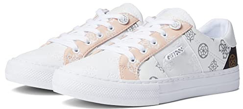 GUESS Loven, Scarpe da Ginnastica Donna, White Pink 680, 40 EU