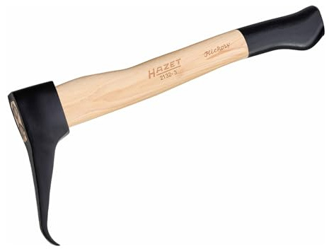 HAZET Sappie 2132-3, Sicheres Bewegen und Anheben von Holzstämmen | 550 g, Antrieb 270120 Messer , Axt,, Sicheres Bewegen und Anheben von Holzstämmen, Gummi-Schutzhülse, Stiellänge: 400 mm