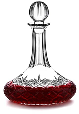 Godinger Wine Decanter Carafe, Dublin Collection Wine Decanter Aerator - Wine Gifts