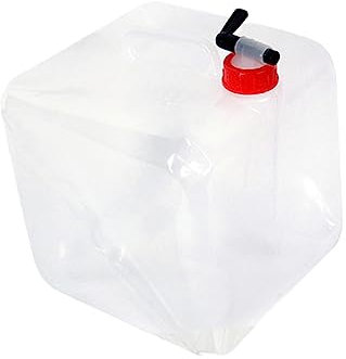 Gogogmee Faltbarer Trinkwasserbeutel Mit Doppelgriff-design Wasserbehälter Für Camping Und Picknick Faltbarer Wasserträger Und Verschließbar