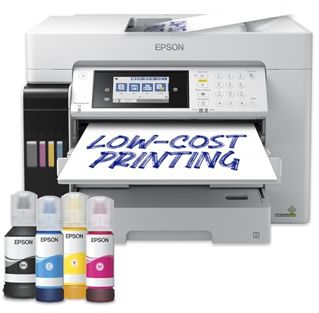 Epson EcoTank Pro ET-16685 Ink Tank Printer | High-Volume Business Print | Wireless | A3+ | Print, Copy, Scan, Fax | 10.9cm Touchscreen | ADF | Large Capacity Paper Trays | PCL
