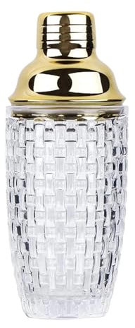 Cocktailshakers Glass Cocktail Shaker Set - Glass Shaker För Cocktails, Drink Shakers Cocktail Och Cocktail Shakers Guld Cocktail shaker set