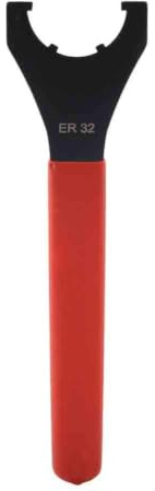 Headerbs Llave de Sujeción para Portabrocas ER 32 UM, Llave de Tuercas de Tubo Amortiguador para Torno, Fresado, Máquina de Grabado, Piezas de Motor