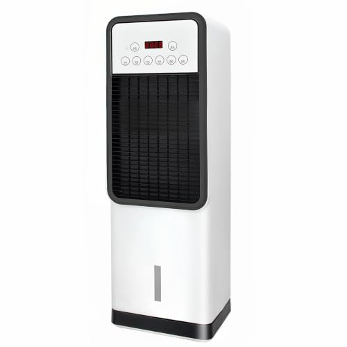 Condizionatore Portatile Con Di Raffreddamento, Telecomando, Oscillazione 110°, 3 Velocità, Timer 8h, Unità Silenziosa per Camera Da Letto E Casa