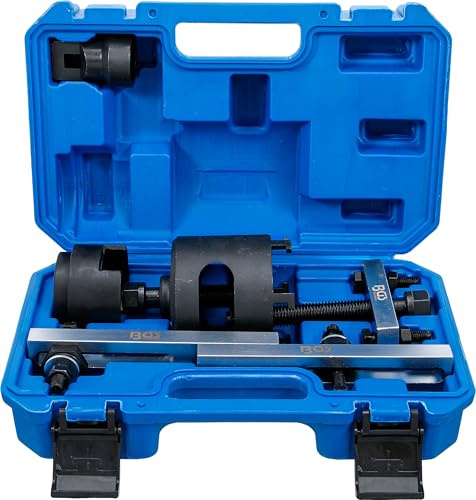 BGS 8320 | Doppelkupplungs-Werkzeug-Satz | für VAG DSG Getriebe | Kupplungseinheit-Reparatur | für 7-Gang Getriebe Code 0AM | Abstützbrücke, Abzieher, Endmaß, Druckstück