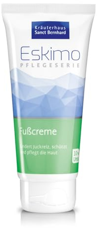 Sanct Bernhard Eskimo Fußcreme mit 10% Urea und 5% Vitamin E, 100 ml