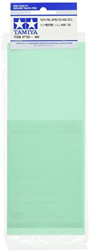 Tamiya Schleifpapier (3) P4000 Körnung, Modellbau-Zubehör, Bastelwerkzeuge, hochwertiges Modellbauzubehör