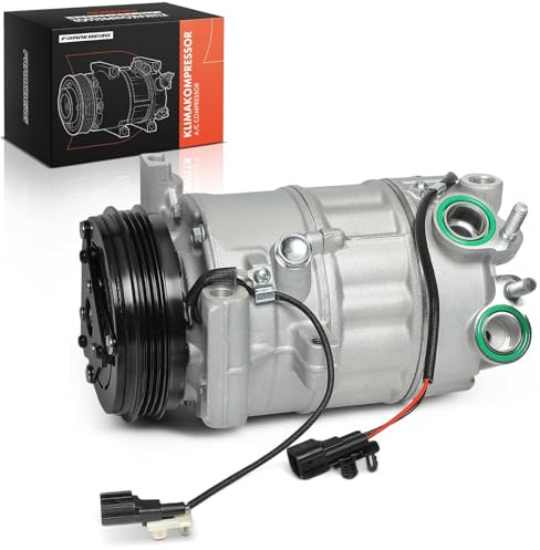 Frankberg Compressore per aria condizionata con frizione | Compatibile con: S80 II 124, S60 II 134, XC70II136, XC60 156, S60 II Cross Country 134, V60 I Cross Country 157