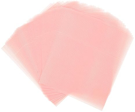 Ciieeo Food Wrapping Paper Sheets for Sandwiches and Burgers Greaseproof Pink Striped Paper for Food Packing 50pcs for Picnic and Restaurant Use