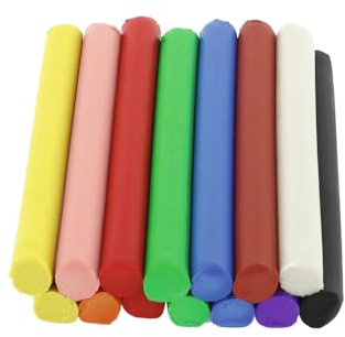 Pelikan Kinderknete Creaplast 10 Farben im roten Etui, 240 g, 606745