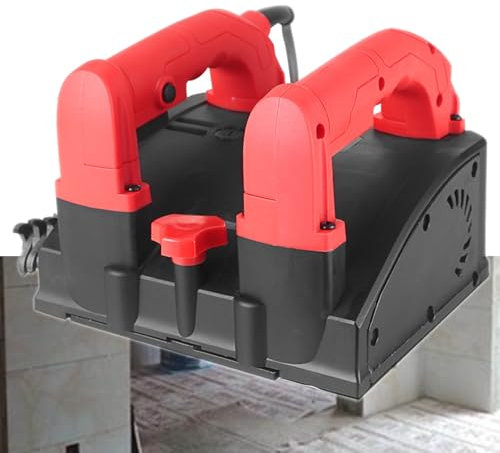 Piallatrice per Muri 1180W, Elettrica Pialla Raschietto per Pareti, Doppia Impugnatura Ergonomica e Confortevole, Motore ad Alta Potenza