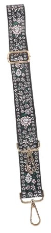 Vintage Patterned Polyester Shoulder Strap Adjustable Banjo Strap: 1