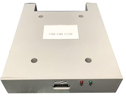 Vynetra Lecteur de disquette USB 34 broches 8,9 cm interne 720 KB FDD pour électronique Plug&Play