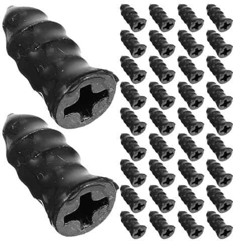 Ipetboom 50pcs Clous de Réparation de Pneus en Plastique et Acier pour Moto et Tracteur, Réparation Rapide de Crevaison, pour Offroading et Voyage