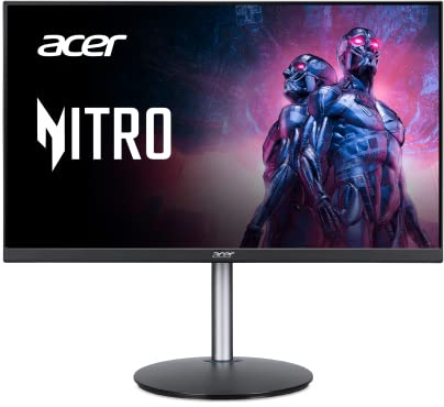 Nitro XFA243Y Sbiipr - Monitor da gioco 23,8 Full HD (1920 x 1080) VA | Tecnologia AMD FreeSync Premium | Frequenza di aggiornamento 165Hz | VRB 1ms | HDR 10 | 1 Display Port 1.2 e 2 porte HDMI 2.0