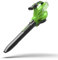 Greenworks 40V Akku Laubsauger / Laubbläser mit bürstenlosem Motor, 370 km/h, 14.17m³/min, 45L Fangsack ，OHNE Akku & Ladegerät, 3 Jahre Garantie GD40BVII, Green, Grey, Black