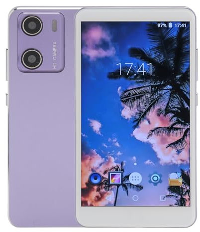 Lettore MP4 con Bluetooth 5.0, Touch Screen IPS da 5 Pollici per Android, Lettore Musicale MP4 Portatile in Streaming WiFi, Lettore MP3 Audio HiFi con Fotocamera e Stilo (BLUE)