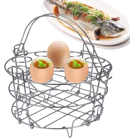 Rejilla de cocción al vapor para ollas, parrilla para cocción al vapor | Inserto de cocción al vapor para olla - Parrilla de vapor de acero inoxidable, salvamanteles para cocción al vapor