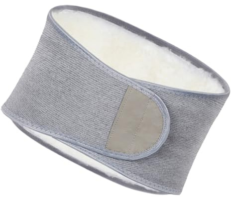 WRITWAA Warm Winter Accessory Breathable Comfortable Waist Belt for Men Women Reusable Kidney Belt Adjustable Support