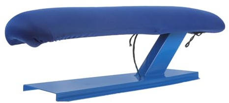 GLEAVI Table à Repasser Portable Rembourrée Compacte pour Bureau et Maison avec Support Stable et Planche Antidérapante