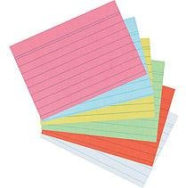 1000 Karteikarten in A8 grün liniert von Herlitz
