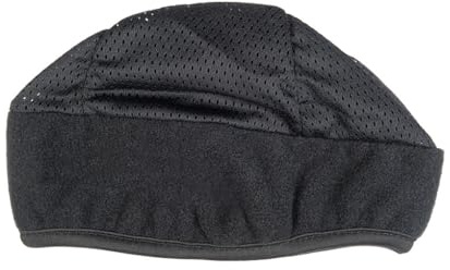 HKM Kopfwärmer aus Fleece und Netzgewirke, schwarz, einheitsgröße, 2653