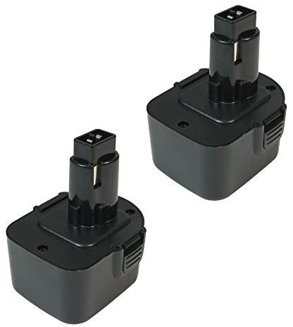 2X Hochleistungs Werkzeug NI-MH Akku 12V 3000mAh ersetzt DEWALT DC-9071 DE-9037 DE-9071 DE-9072 DE-9074 DE-9075 DE-9274 DW-9071 DW-9072 DW-9074 ELU EZWA49 EZWA50 EZWA57 EZWA60 EZWA61 EZWA-49 EZWA-50