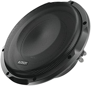 Audison APS 10 D Subwoofer 250 mm, 800 W | flaches Untersitzgehäuse, 10 Zoll, Impedanz 4+4 Ohm, wasserabweisendes, Schwingspule 60 mm, 400 W RMS, Xmax 12,6 mm
