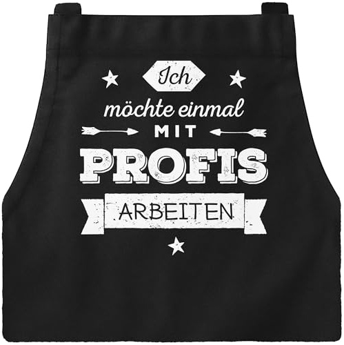MoonWorks Herren Grillschürze Grillkönig Schürze für Männer Krone