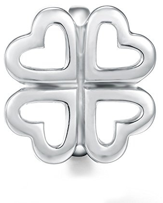 CHAMOON® Charms 925 Sterling Silber Schmuck-Anhänger für CHAMOON Damen Lederarmbänder | Charms sitzen rutschfest auf dem Armband | Rhodinierung schützt vor Verfärbung & sorgt für tollen Glanz
