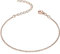 Materia Rosegold Armkette Damen dünn - Armband Kugel Silber 925 vergoldet SA-85