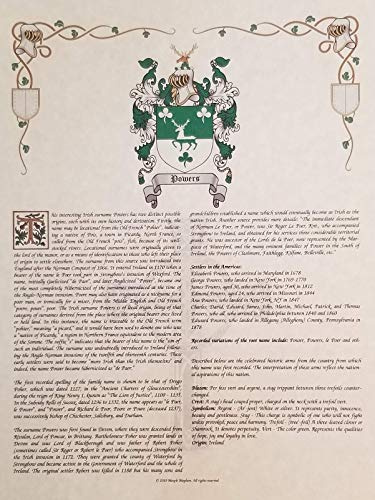 Mr Sweets Gritter Coat of Arms, Crest & History 8.5x11 Print - Name Meaning, Genealogy, Family Tree Aid, Ancestry, Ancestors, Namesakes - Surname Origin: German Germany