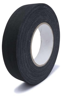gws Rohgewebe Gewebeband 21541 – 50m x 30mm, schwarz – Robustes Allzweckband für Outdoor-Einsätze, Markierungen und Kabelschutz – flexibel, reißfest, ideal für Haushalt, Werkstatt und Bauprojekte