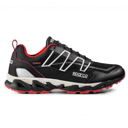 Sparco Botines Torque 01 T 38 Negro/Rojo