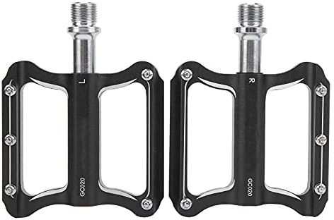 GC020 2pcs Mountainbike Pedale DU Lager Aluminiumlegierung Fahrrad Plattform Flachpedale für BMX Hardwarehandle Fahrräder Und Ersatzteile