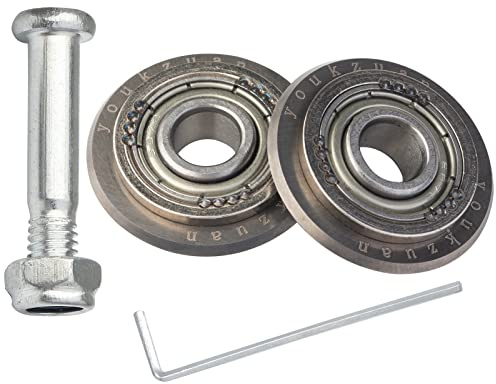 youkzuan 2 Stk. Fliesenschneider-Räder Ersatz, 7/8 Zoll Wolfram-Karbid-Fliesenrillenrad