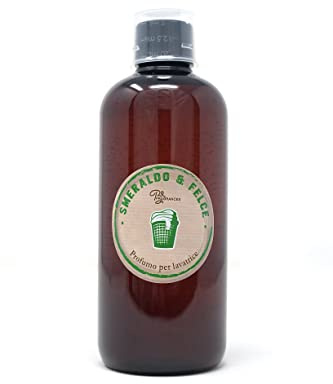 Profumo per lavatrice 500ml Smeraldo e Felci. Una fragranza spiccatamente floreale con una intensità impareggiabile.