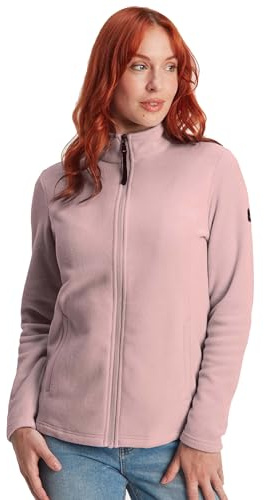 TOG24 Revive Women Fleece Jacket Full-Zip Pocket Lightweight Warm Anti Pill